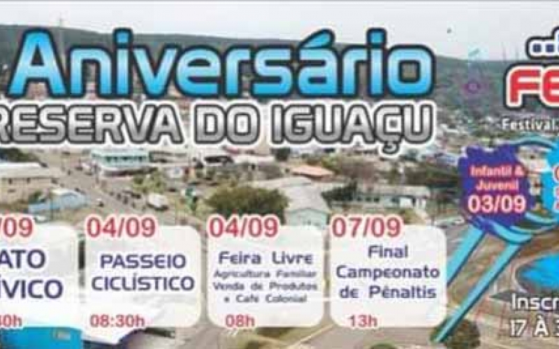 25º ANIVERSÁRIO DO MUNICIPIO DE RESERVA DO IGUAÇU-PR